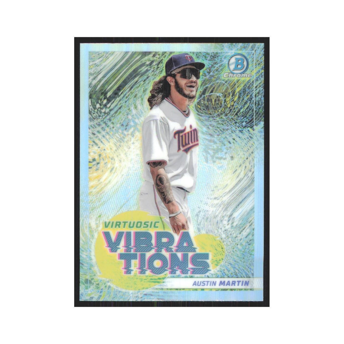 2022 Bowman Chrome Austin Martin Twins #VV-5