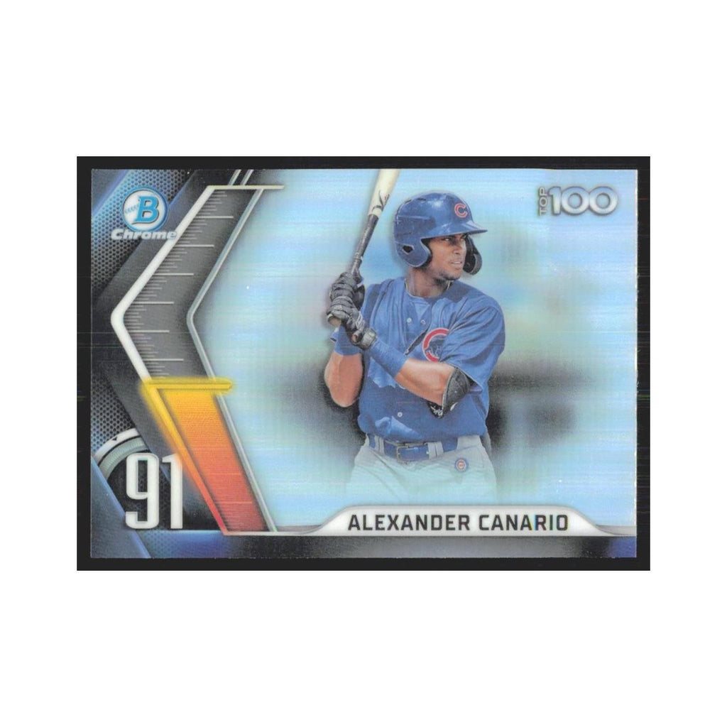 2022 Bowman Chrome Alexander Canario Cubs #BTP-91