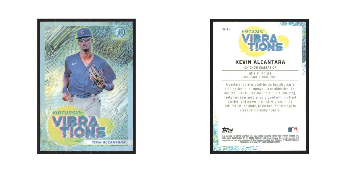 2022 Bowman Chrome Kevin Alcantara Cubs #VV-11