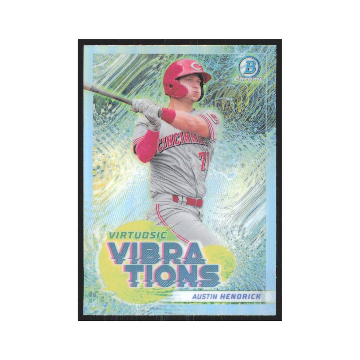 2022 Bowman Chrome Austin Hendrick Reds #VV-9