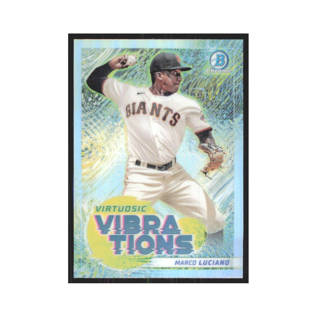 2022 Bowman Chrome Marco Luciano Giants #VV-6