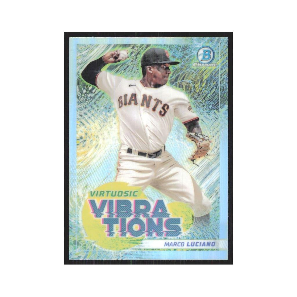 2022 Bowman Chrome Marco Luciano Giants #VV-6