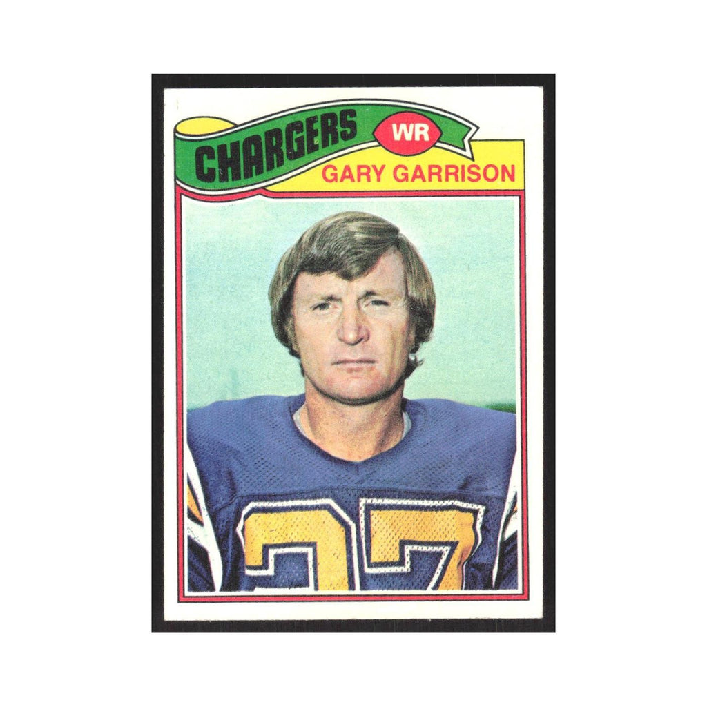 1977 Topps Gary Garrison San Diego Chargers #475