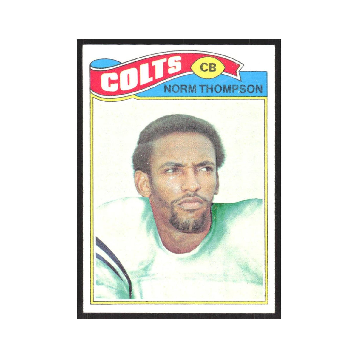 1977 Topps Norm Thompson Baltimore Colts #379