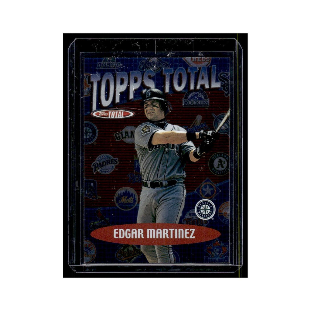 Edgar Martinez 2002 Topps Total #TT31 Seattle Mariners Baseball Card NM