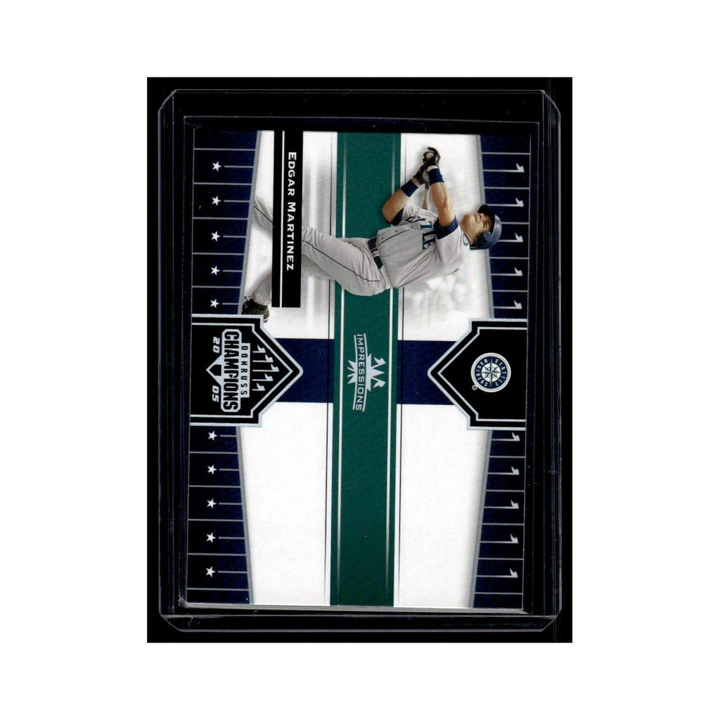 Edgar Martinez 2005 Donruss Champions Impressions #224 Seattle Mariners NM