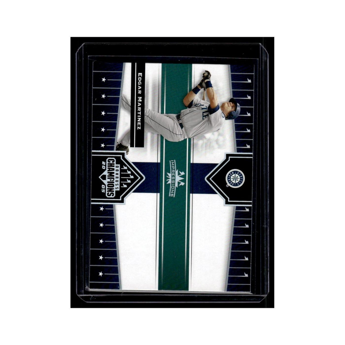 Edgar Martinez 2005 Donruss Champions Impressions #224 Seattle Mariners NM