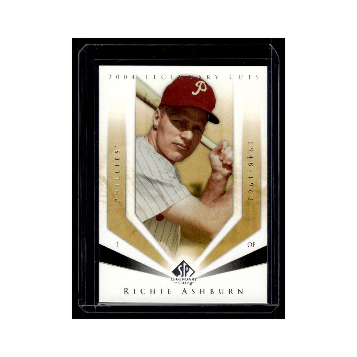 Richie Ashburn 2004 SP Legendary Cuts #96 Philadelphia Phillies Baseball Card NM
