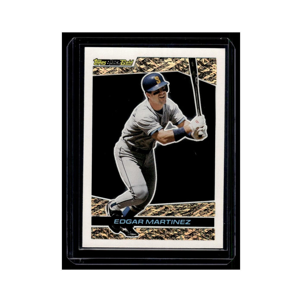 Edgar Martinez 1993 Topps Black Gold #37 Seattle Mariners Baseball Card NM