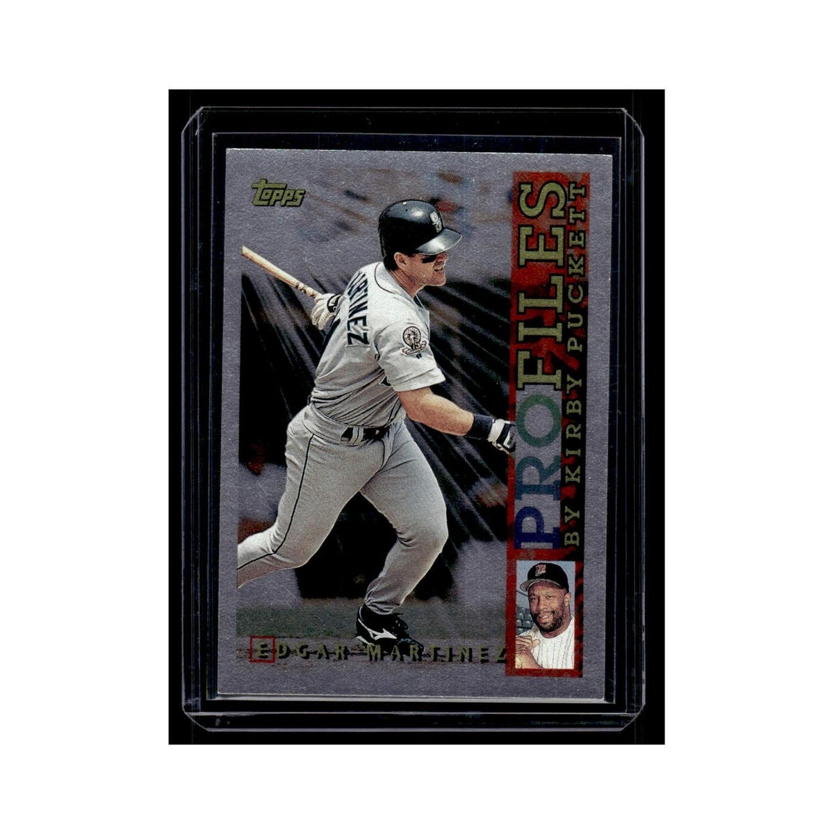 Edgar Martinez 1996 Topps Profiles #AL-16 Seattle Mariners Baseball Card NM