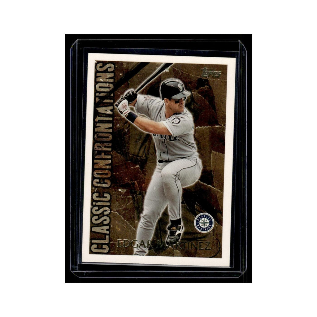 Edgar Martinez 1996 Topps Classic Confrontations #CC3 Seattle Mariners NM