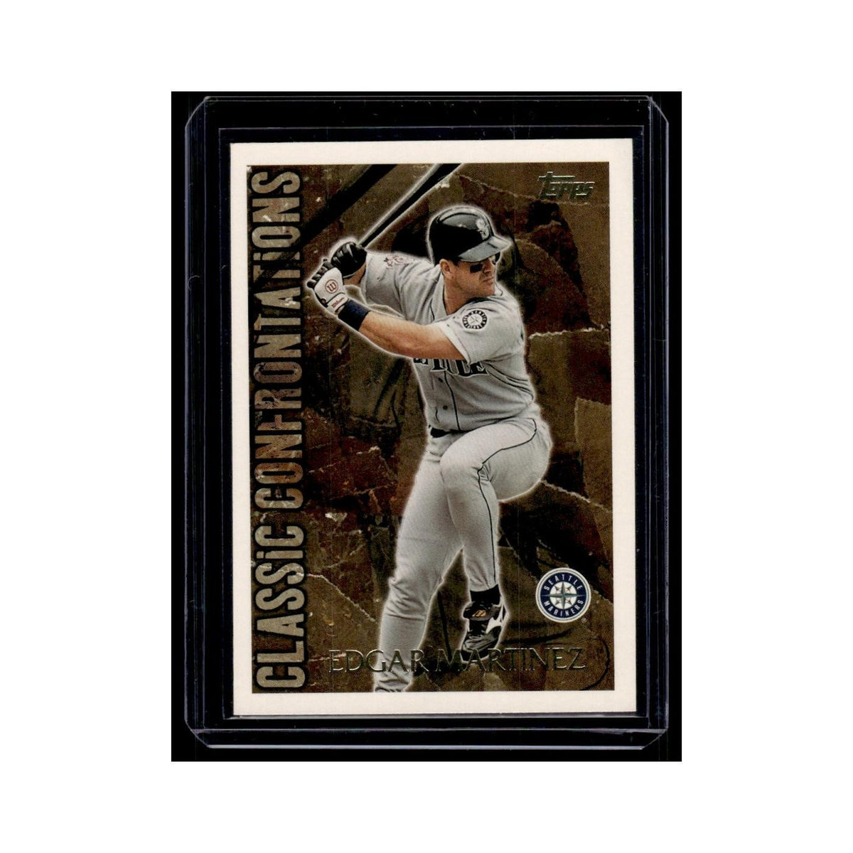 Edgar Martinez 1996 Topps Classic Confrontations #CC3 Seattle Mariners NM