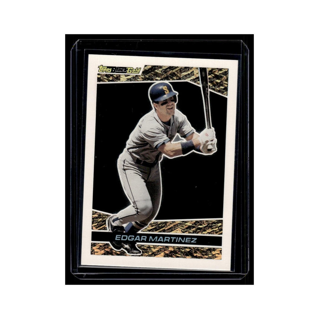 Edgar Martinez 1993 Topps Black Gold #37 Seattle Mariners Baseball Card NM