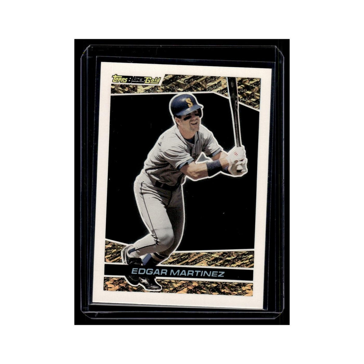 Edgar Martinez 1993 Topps Black Gold #37 Seattle Mariners Baseball Card NM