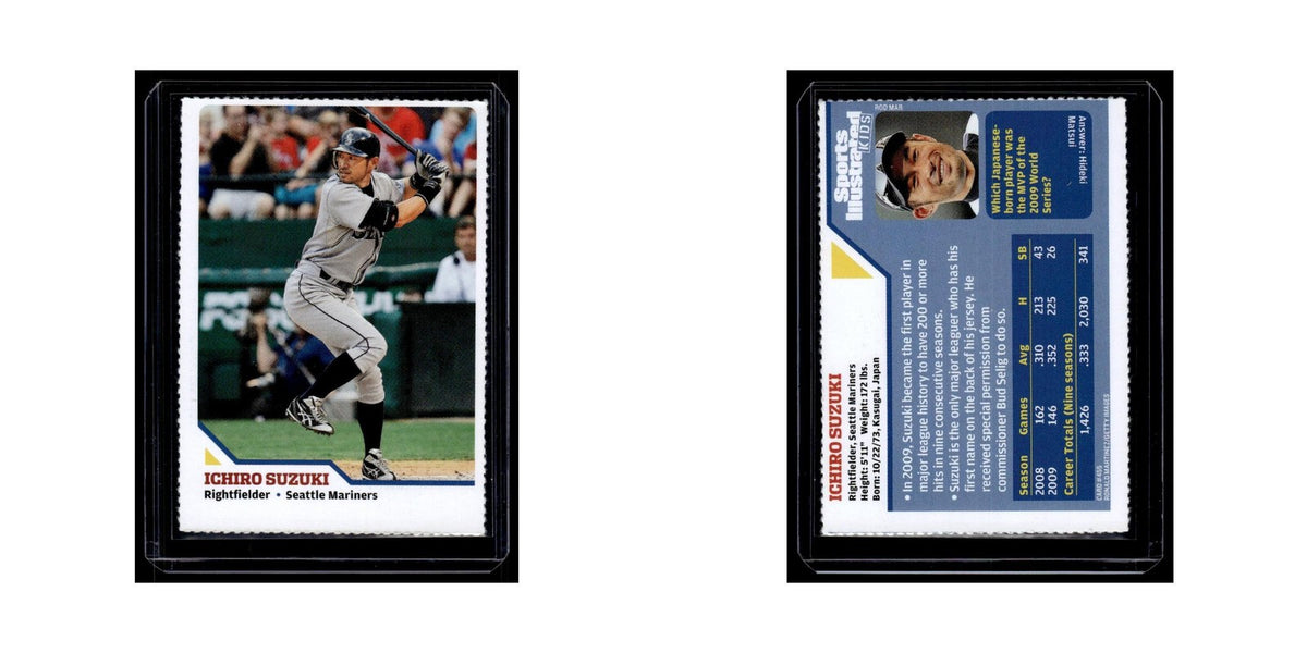 Ichiro Suzuki 2010 Sports Illustrated Kids #455 Seattle Mariners NM