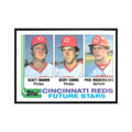 1982 Topps Scott Brown/Geoff Combe/Paul Householder Reds #351