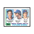 1982 Topps Ron Gardenhire/Terry Leach/Tim Leary Mets #623