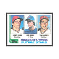 1982 Topps Lenny Faedo/Kent Hrbek/Tim Laudner Twins #766