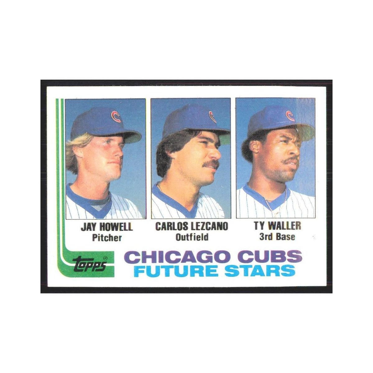 1982 Topps Jay Howell/Carlos Lezcano/Ty Waller Cubs #51
