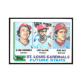 1982 Topps Glenn Brummer/Luis DeLeon/Gene Roof Cardinals #561
