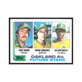 1982 Topps Rich Bordi/Mark Budaska/Kelvin Moore Athletics #531
