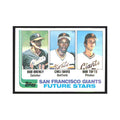 1982 Topps Bob Brenly/Chili Davis/Bob Tufts Giants #171