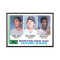 1982 Topps Bruce Hurst/Dave Schmidt/Julio Valdez Red Sox #381