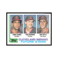1982 Topps Chris Bando/Tom Brennan/Von Hayes Indians #141