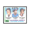 1982 Topps Tom Brunansky/Luis Sanchez/Daryl Sconiers Angels #653