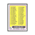 1980 Topps Checklist 397-528 #509