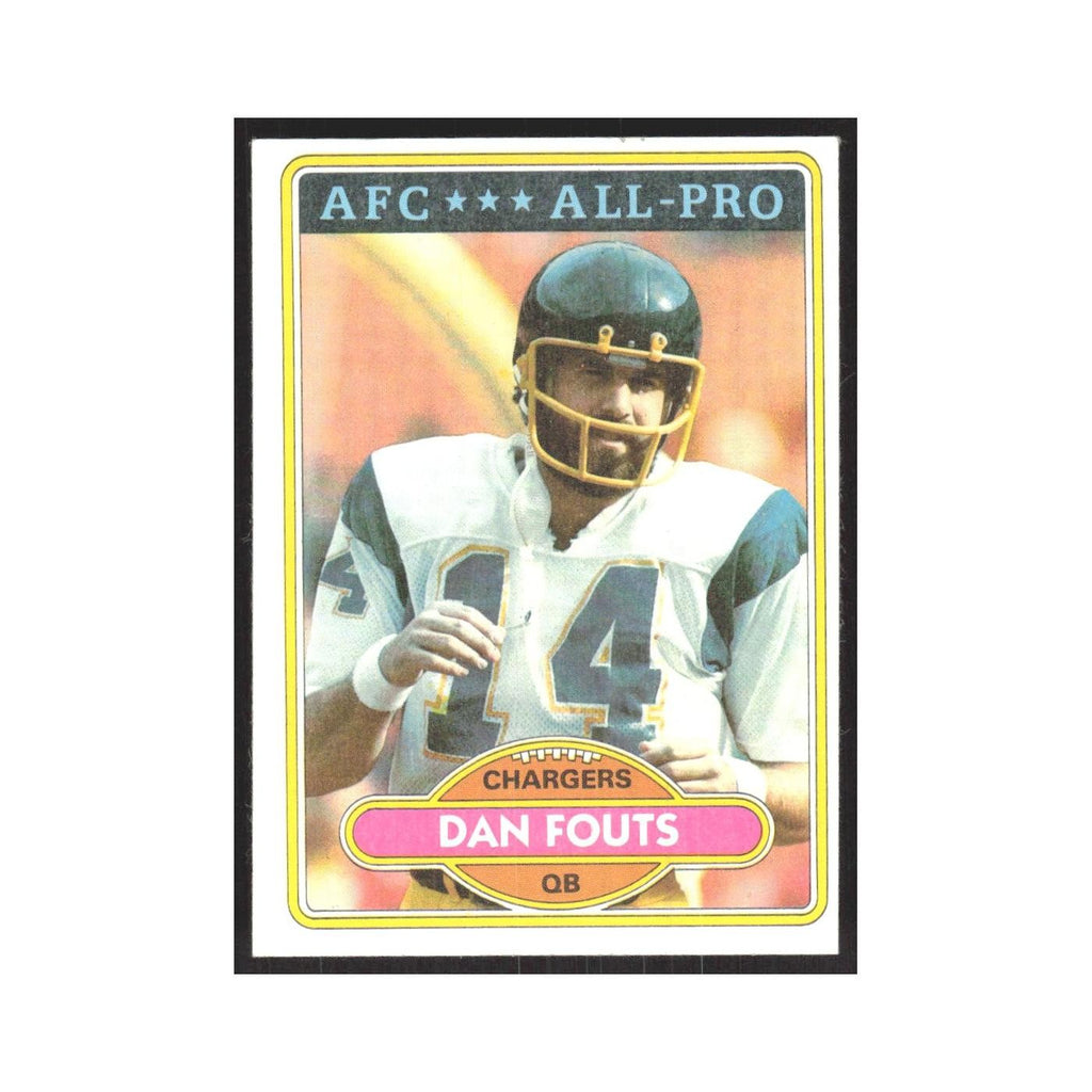 1980 Topps Dan Fouts San Diego Chargers #520