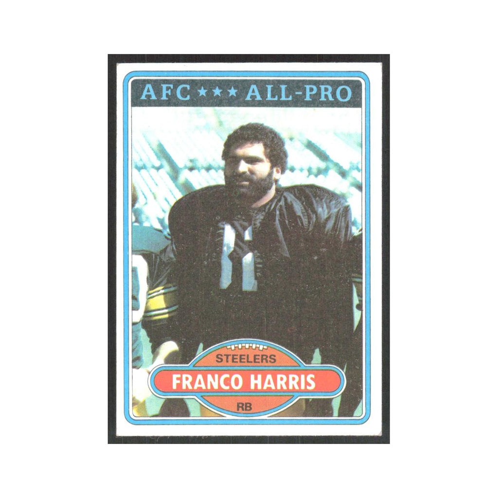 1980 Topps Franco Harris Steelers #400