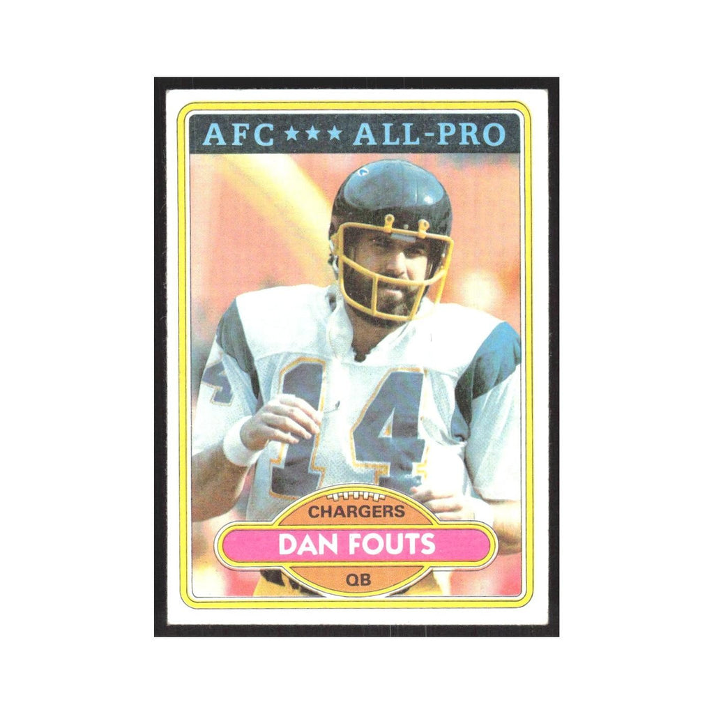 1980 Topps Dan Fouts San Diego Chargers #520
