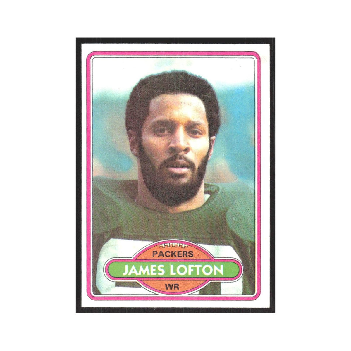 1980 Topps James Lofton Packers #78