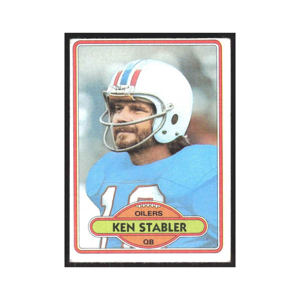 1980 Topps Ken Stabler Houston Oilers #65