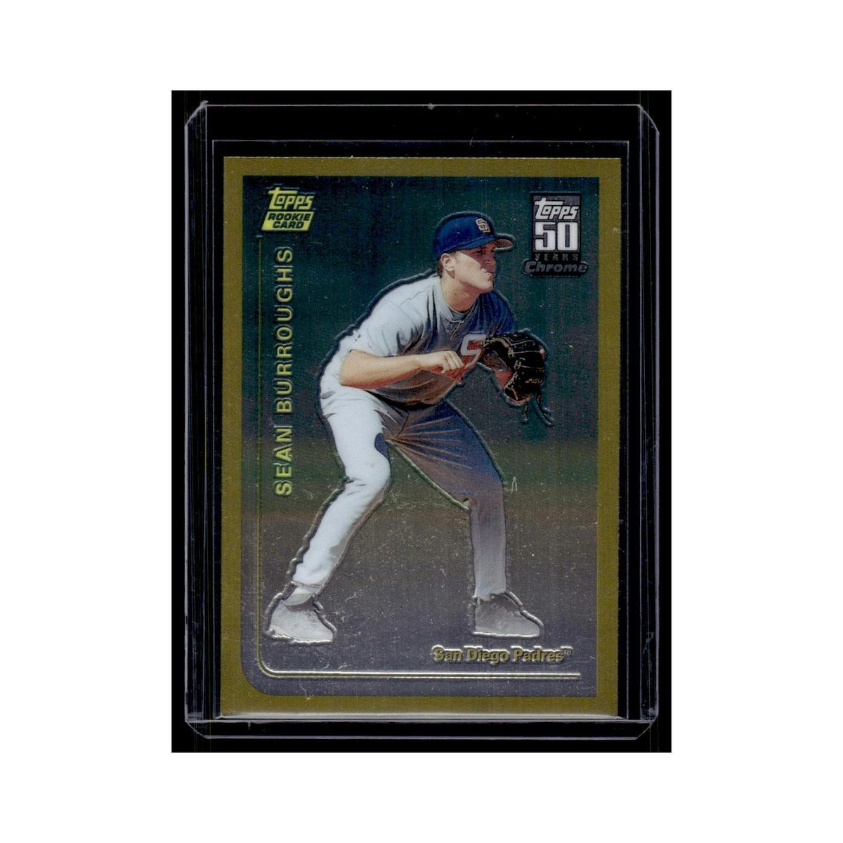 Sean Burroughs 2001 Topps Chrome #T40 San Diego Padres Baseball Card NM