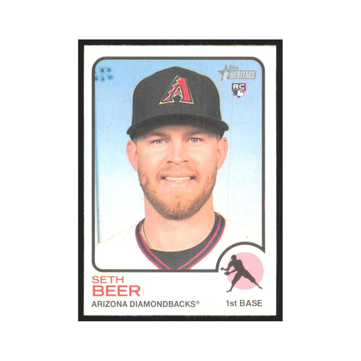 2022 Topps Heritage Seth Beer RC Diamondbacks #77