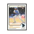 2022 Topps Heritage Yonny Hernandez RC Rangers #79
