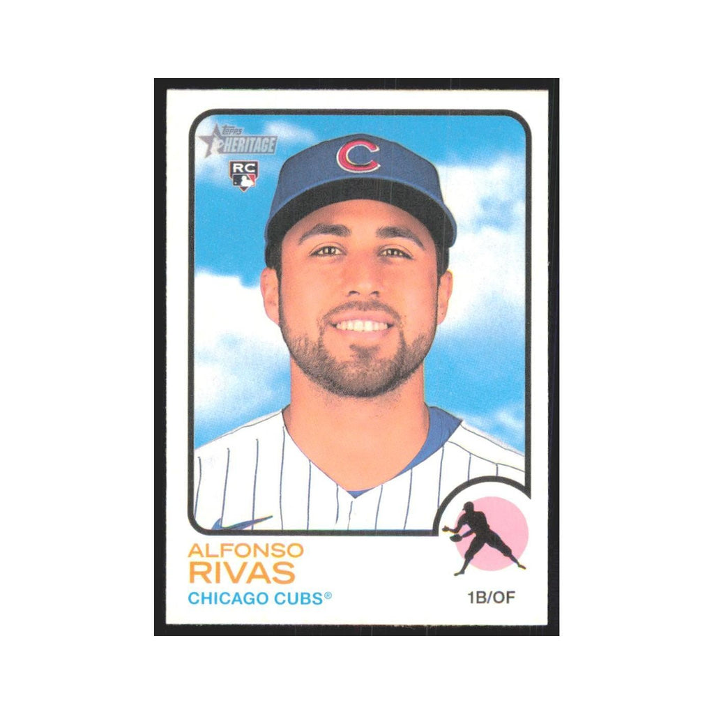 2022 Topps Heritage Alfonso Rivas RC Cubs #69