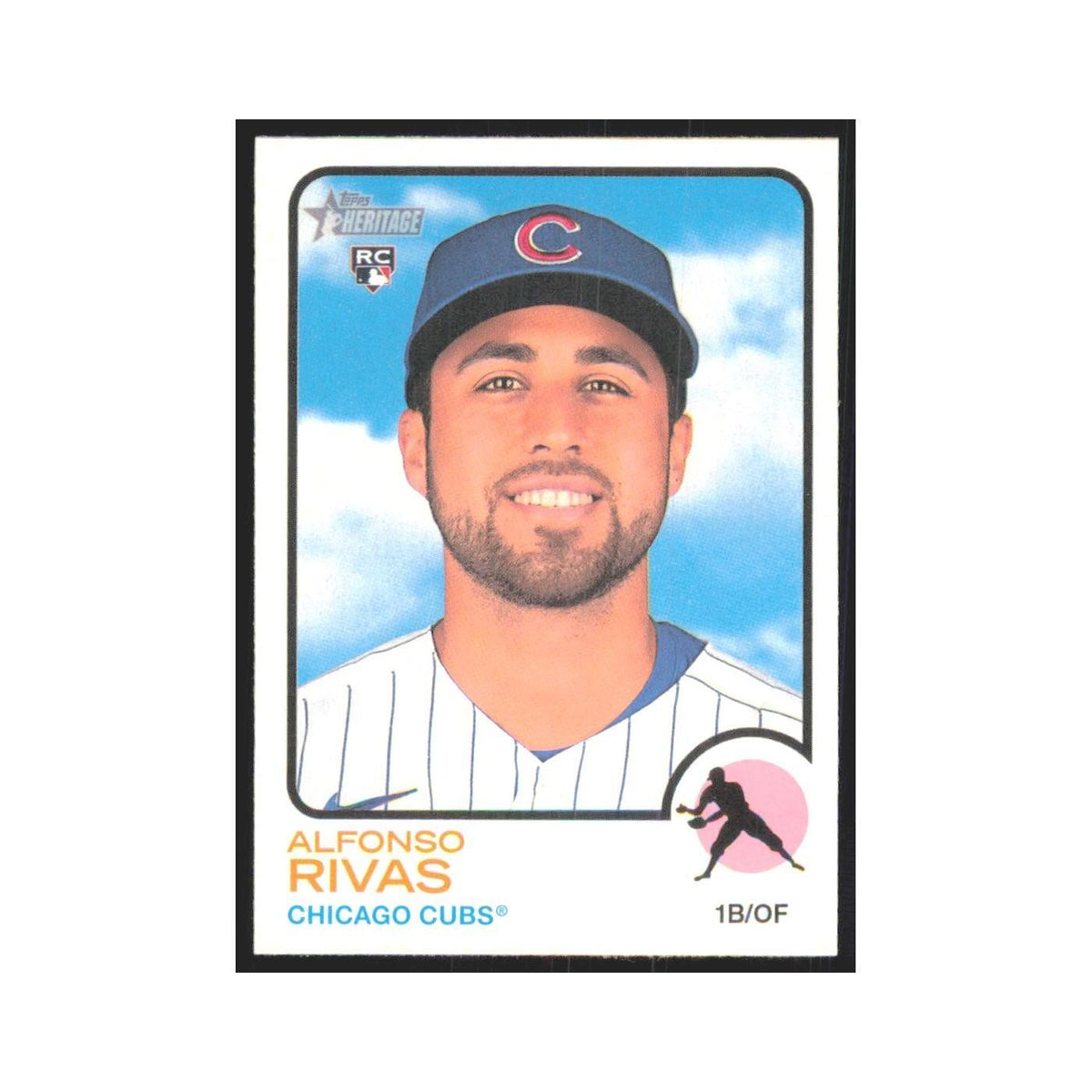 2022 Topps Heritage Alfonso Rivas RC Cubs #69