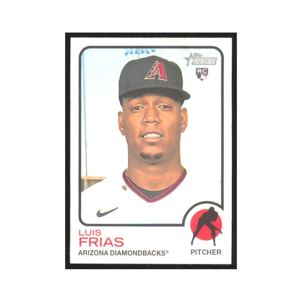2022 Topps Heritage Luis Frias RC Diamondbacks #175