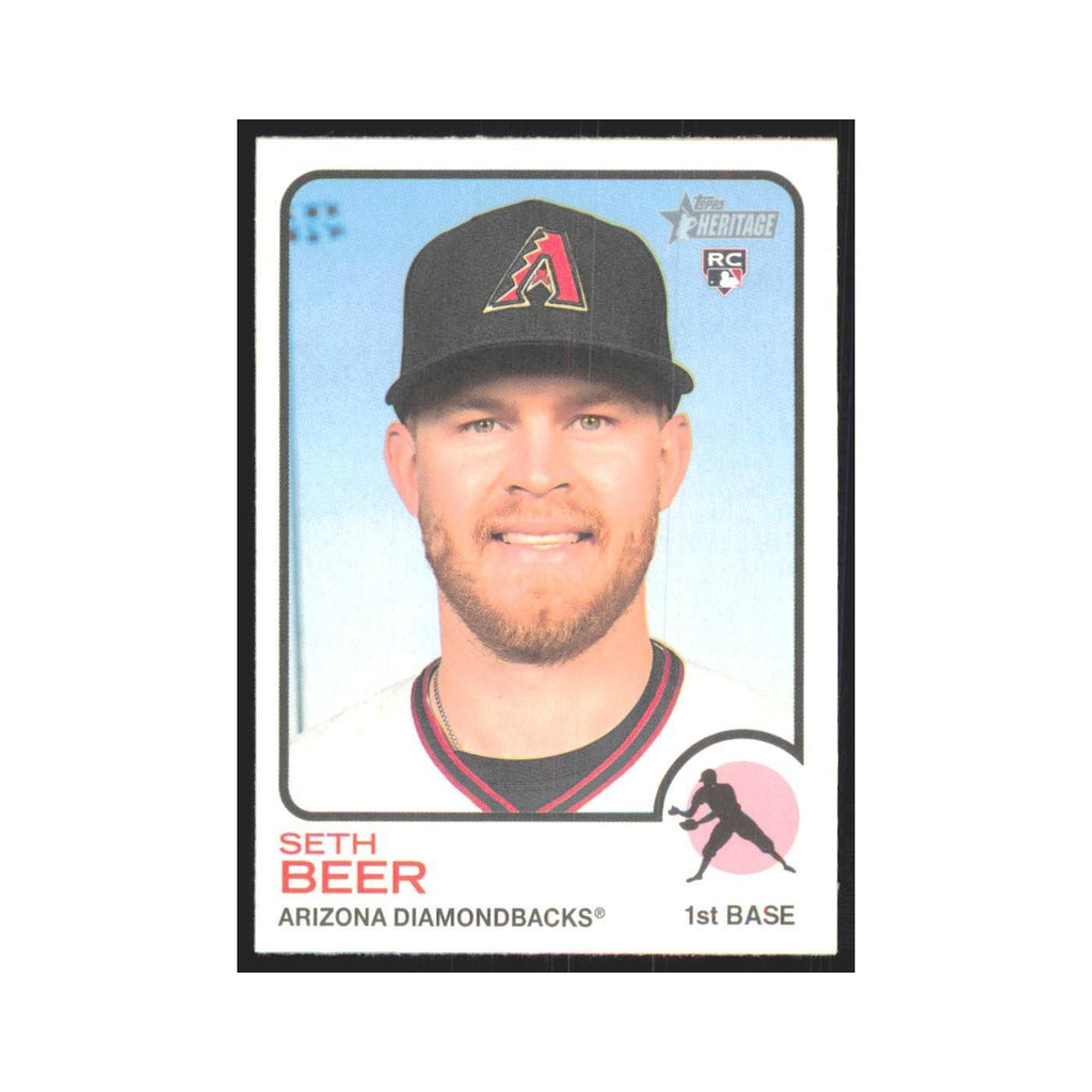 2022 Topps Heritage Seth Beer RC Diamondbacks #77