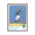2022 Topps Heritage Bryan De La Cruz RC Marlins #334