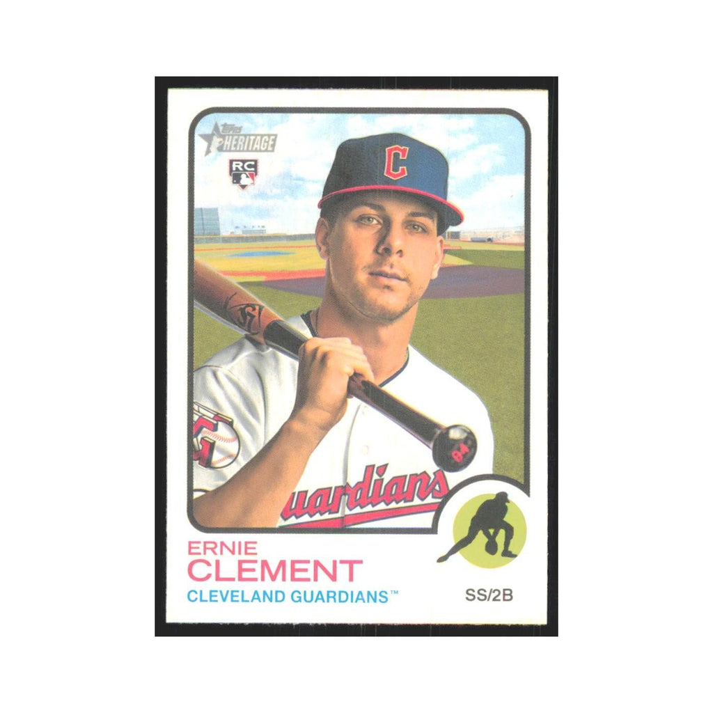 2022 Topps Heritage Ernie Clement RC Guardians #277