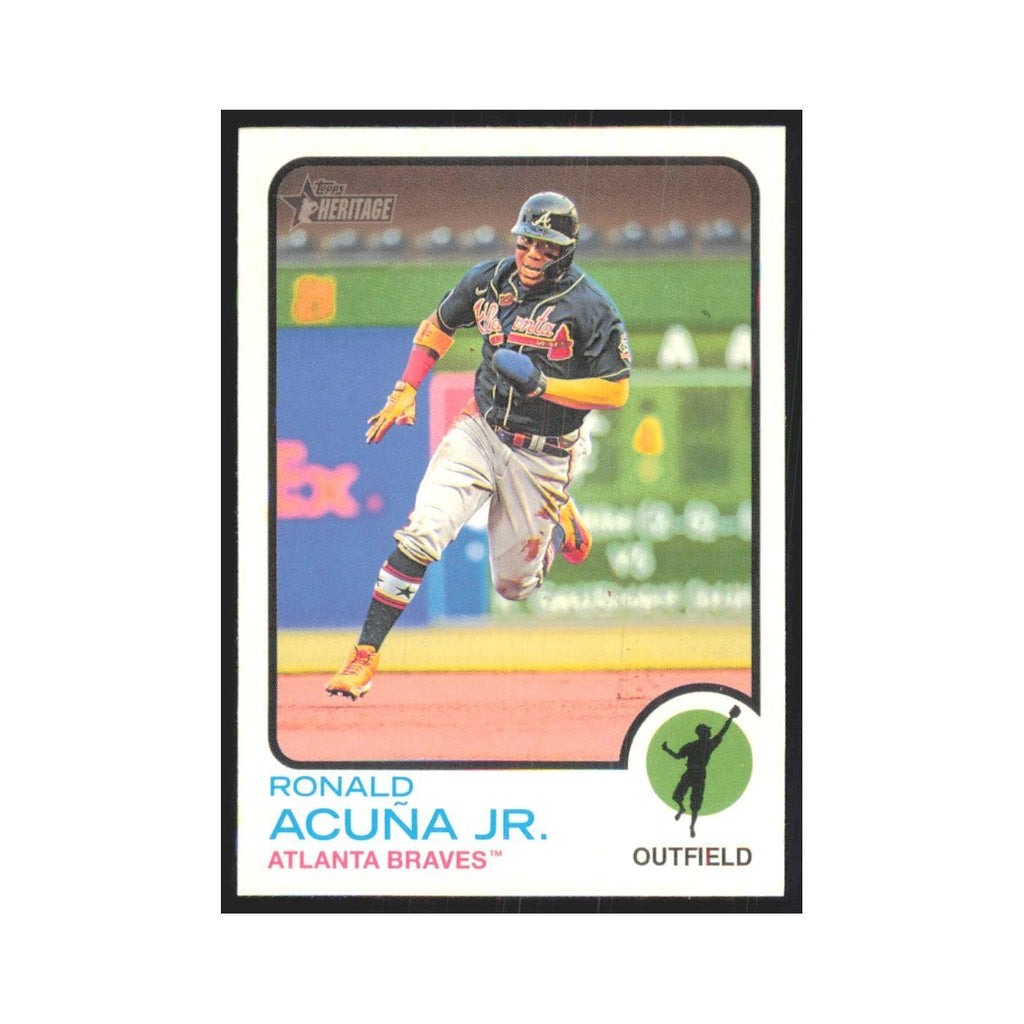 2022 Topps Heritage Ronald Acuña Jr. Braves #223