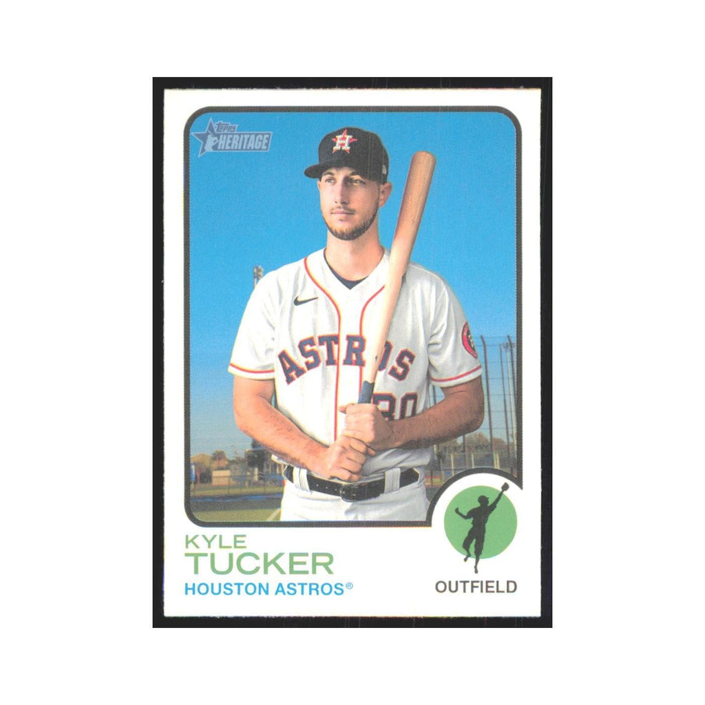 2022 Topps Heritage Kyle Tucker Astros #128