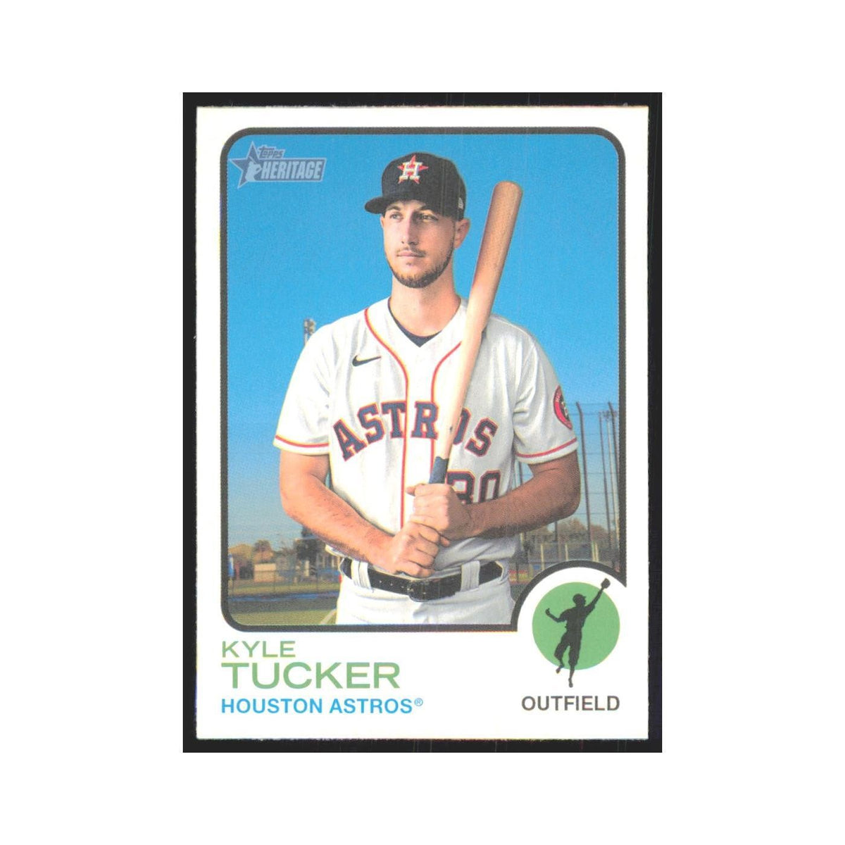 2022 Topps Heritage Kyle Tucker Astros #128