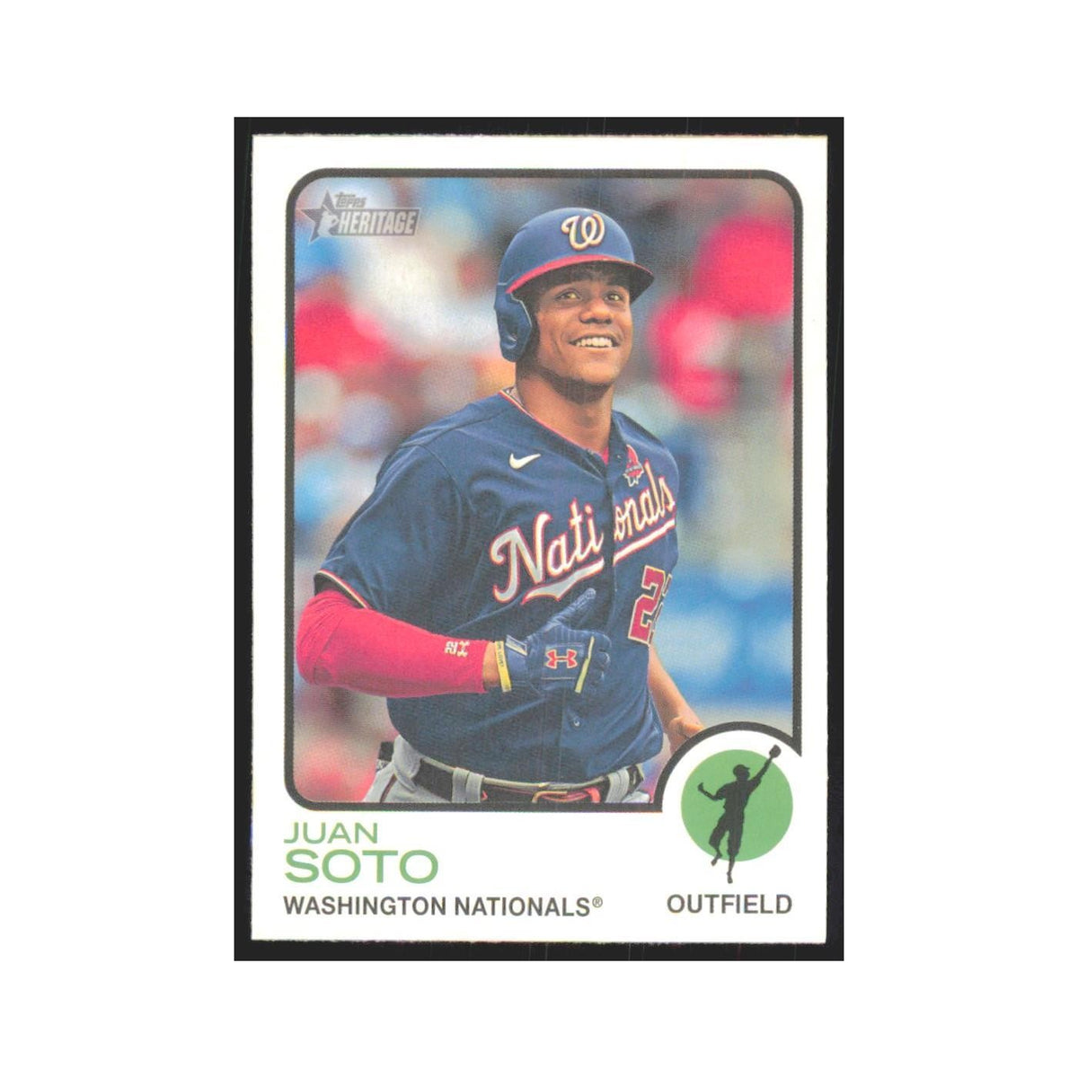 2022 Topps Heritage Juan Soto Nationals #154