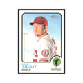 2022 Topps Heritage Mike Trout Angels #100