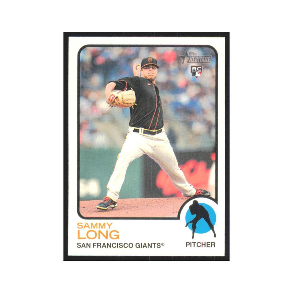 2022 Topps Heritage Sammy Long RC Giants #379